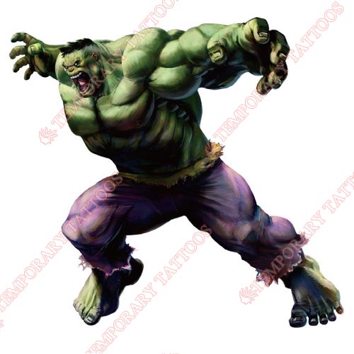 Hulk Customize Temporary Tattoos Stickers NO.175